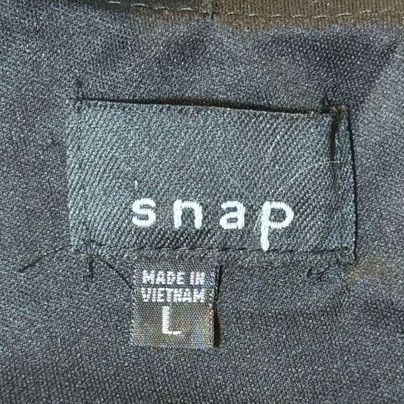 NWOT SNAP Elegant Ruched One Shoulder Black Formal Dress Women's Large - Picture 5 of 10